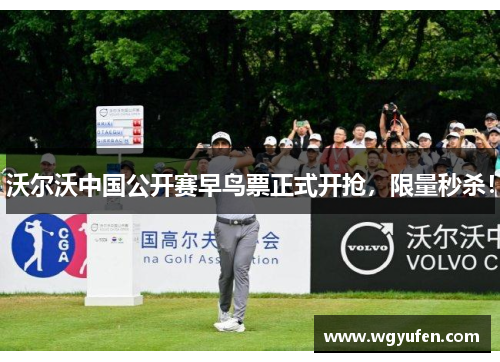 沃尔沃中国公开赛早鸟票正式开抢，限量秒杀！